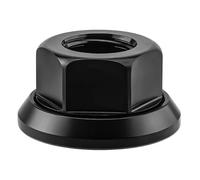 Wsdsgz 10mm Biciclette Mozzi Dado Dado Bici Mozzi Posteriori Assi In Leghe di Alluminio Dado Flangiato Mountain Bike Parte Prima Ruota Posteriore Vite di Blocco