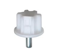 Wsdsgz 60/65/70/80mm Bianco Tenda Tamburo Adattatore Rotondo Tubo Tenda Adattatore Cieco Telescopico Parasole Accessori di Montaggio Retrattile Baldacchino Piazza Coppia