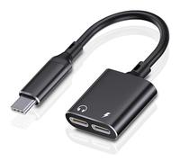 Wsdsgz Adattatore di ricarica portatile da tipo C a 3,5 mm, adattatore di conversione per gli appassionati di musica, amanti dei viaggi