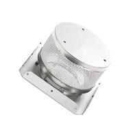 Wsdsgz Base rinforzata dei bruciatori del riscaldatore della piramide 7 pollici del diametro 5.2In Altezza di facile installazione Copertura riflettente ad alta efficienza energetica Maglia esterna