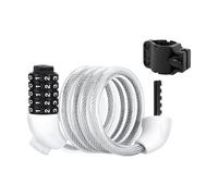 Wsdsgz Biciclette 120 centimetri Cavo Della Bici Con 5 Cifre Combinazione di Codice Pratica Combinazione Per Ciclismo Biciclette Lungo Ciclo Serrature Cavo Pratico Bici