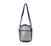 Wsdsgz Borsa a tracolla da donna in PVC trasparente per ragazze con tracolla trasparente approvare messaggeri telefono casual per tutti i giorni da donna Stadio approvare spalla in PVC Crossbody