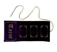 Wsdsgz Borsa regalo per carte da gioco multiuso arrotolabile sacchetti divinazioni Tarocchi Borse da gioco Stored Sleeve Tarocchi Custodia per il trasporto Gioco