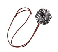 Wsdsgz Collana alla moda con bussola/portachiavi con guida direzionale accurata per gli esploratori della natura, Zinco