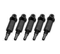 Wsdsgz Confezione da 5 connettori adattatori per lo spurgo del liquido dei freni dell'auto, con design a prova di perdite, per adattatore freno in silicone