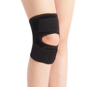 Wsdsgz Ginocchiera sportiva con stabilizzatori in metallo Supporti regolabili Manica per uomini donne corsa ciclismo recupero lesioni manica ginocchio traspirante