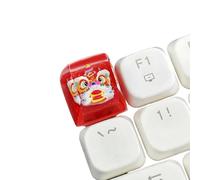 Wsdsgz Keycap in resina traslucida fatta a mano con arte di danza del drago per tastiere meccaniche RGB accessorio per tastiere da ufficio