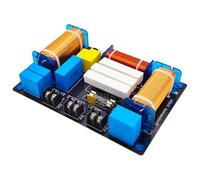 Wsdsgz PA-315 Altoparlante a 3 canali Crossover Stabile 700W Gestione Potenza Divisore di frequenza Distorsioni basse Alloggiamento in metallo Regolabile Crossover ad alta bassa frequenza