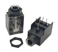 Wsdsgz Professionale 6.35mm 3 Core Microfoni Femmina Connettori 7Pin Struttura Per Studio E Stage Applicazioni Multiplo Dispositivo Suono Switcher