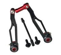 Wsdsgz Set di freni a V di precisione per mountain bike da 24/26 pollici, struttura in lega cava fuori, sistemi di frenatura a braccio lungo, facile montaggio in lega di alluminio, freni a V