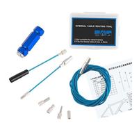 Wsdsgz Set di instradamento dei cavi interni per biciclette Strumento di instradamento dei cavi per bici Guida idraulica del filo interno Installa la guida della linea della bici