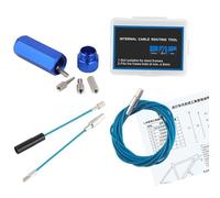 Wsdsgz Set di instradamento dei cavi interni per biciclette Strumento di instradamento dei cavi per bici Guida idraulica del filo interno Installa la guida della linea della bici