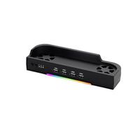 Wsdsgz Sistemi di Raffreddamento Attivi Gaming Dock Staffe di Montaggio Sicure Console Base di Raffreddamento Prevenzione Surriscaldamento Stand Per Switch2 Base di Gioco di Ricarica