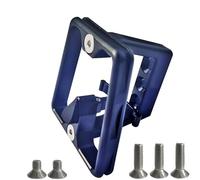 Wsdsgz Supporto per mensola anteriore S Bag Gancio Clip Staffa in lega di alluminio Supporti anteriori Blocco Biciclette Telaio Adattatore per Telaio Pieghevole Durevole Borsa Bici Base Adattatore di