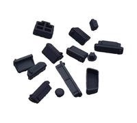 Wsdsgz Tappi in silicone Coperture per porte USB Tipo C HDTV RJ45 Protezioni connettore MultiInterface Accessori per computer Set di spine in silicone