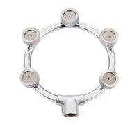 Wsdsgz Ugello atomizzatore circolare per irrigazione efficiente in acciaio inossidabile per uso domestico e ufficio Raffreddamento interno Controllo dell'umidità Soluzione per clima secco