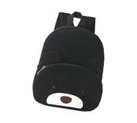 Wsdsgz Zaino con orso morbido e spazioso scomparto ergonomico per la scuola, borsa per libri per studenti, università, campus o attività all'aperto, borsa casual per libri in stile cartone animato, L