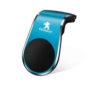 WSDUILA Porta Cellulare Auto per Peugeot 206 308 307 207 208 3008 407 508, Presa Aria Supporto Telefono Auto, 360° Regolabile,D