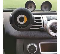 WSDUILA Porta Cellulare Auto per Smart 451 453 Fortwo Forfour, Presa Aria Supporto Telefono Auto, 360° Regolabile,C Smart451
