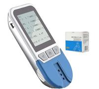 Wsexyy Tester dei Lipidi nel Sangue, Kit Misuratore del Colesterolo per TC TG HDL LDL con 25 Strisce, 500 Gruppi di Archiviazione Dati, Risultati Rapidi in 2 Minuti