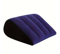 WSFYTAM Cuscino Gonfiabile, Lungo Cuscino Cervicale A Rotolo, Cuscino Lombare E Supporto Corporeo per Adulti, Riduce La Pressione sulla Vita, Cuscino Testa, Cuscino A Rotolo Supporto Schiena,Blu