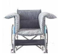 WSFZEG Cuscino con Schienale per Sedia A Rotelle, Cuscino Monopezzo Antidecubito Decompressione per Sedia A Rotelle Traspirante Comfort Casa out Cuscino Schienale