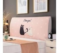 WSGJHB Copri Testata Letto Matrimoniale, Elastico Copritesta Letto Matrimoniale Protezione Copritestiera, 140-160cm