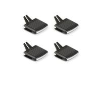 Wshao store 1-4 Pezzi Di Clip Di Regolazione For Presa D'aria Condizionata A/C Anteriore Dell'auto Compatibile Con A5 MK5 5 R32 2006-2011 1KD819728(4PCS)