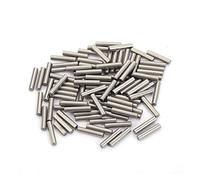 Wshao store 10. 0pcs. Elaborazione del perno del tassello di colore dell'argento cilindrico PCB. Apparecchio di posizionamento PIN lunghezza 15.8 mm Acciaio inossidabile Acciaio in acciaio inossidabil