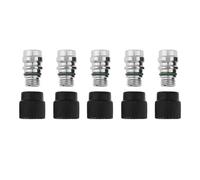 Wshao store 10/5 Pezzi Nuclei Valvola A Sfera For Porta Di Carica Di Servizio A/C Lato Alto Con Tappi(5pcs)