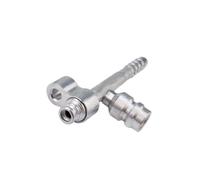 Wshao store #6#8#10 Raccordo a barbetta in alluminio for A/C for compressore dell'aria condizionata, accumulatore, radiatore(No.10-13mm)
