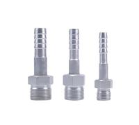 Wshao store #6#8#10 Raccordo A Barbiglio Con O-ring Maschio Dritto For Tubo Refrigerante A/C