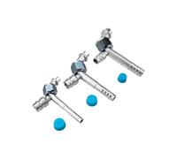 Wshao store #6#8#10 Raccordo A Getto Di Gas R12 For Aria Condizionata For Auto, Giunto Dritto/90 Gradi Con Ugello Di Riempimento Gas R134a, Raccordo In Alluminio(90 Degree)