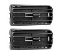 Wshao store Pannello Di Uscita Dell'aria Condizionata Centrale Del Cruscotto Compatibile Con XJ 1997-2001 Compatibile Con TJ 1997-2006 Griglia AC 5FS10LAZAB(2 Pcs)