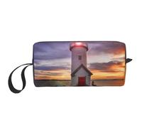 WSHFFILO Astuccio piccolo per trucchi con stampa di un faro