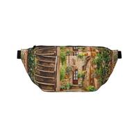 WSHFFILO Borsa a tracolla casual con stampa toscana Italia