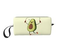 WSHFFILO Borsa per il trucco con stampa con corda di avocado