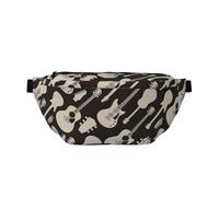 WSHFFILO Chitarra modello stampato Crossbody Marsupio Casual Chest Bag