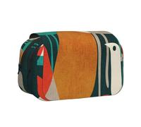 WSHFFILO Flock of Birds - Astuccio per penne a conchiglia con stampa a doppia conchiglia, astuccio portatile per cancelleria, Nero , Taglia unica, Portamonete