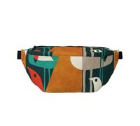 WSHFFILO Flock of Birds - Marsupio a tracolla con stampa, stile casual