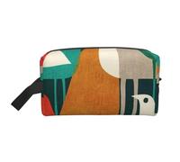WSHFFILO Flock of Birds - Trousse da viaggio con stampa di uccelli, bianco, Taglia unica