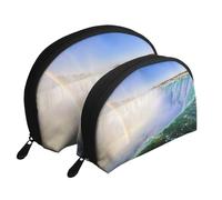 WSHFFILO Niagara Falls - Pochette portatile con stampa delle cascate del Niagara, bianco, Taglia unica