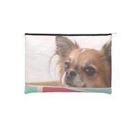 WSHFFILO Papillon in The Box, borsa cosmetica riutilizzabile in carta stampata da viaggio