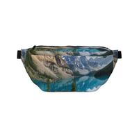 WSHFFILO Rocky Mountains - Marsupio a tracolla con stampa, stile casual