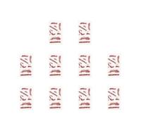 WSIEHFLT Adesivo for Tatuaggio di Halloween, Orrore, ferita sanguinante, Cicatrice da Zombi, Impermeabile, Tatuaggi temporanei Fai Te, Evento, Festa, Body Art, Trucco, Bambini e Adulti(10PCS)