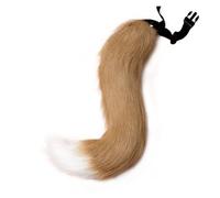 WSIEHFLT Anime Coda di Animali Cosplay Costumi Puntelli Gatto Volpe Peluche Code Gioco Ruolo Festa Halloween Accessori Kawaii(Color2)