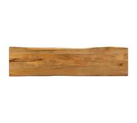 WSJHUHK Mobili,Accessori da tavolo,Piani del tavolo,Piano del tavolo 180x40x2.5 cm Live Edge in legno massello mango
