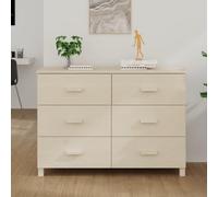 WSJHUHK Mobili,Armadi e stoccaggio,Buffet & Credenze,Credenza HAMAR Marrone Miele 113x40x80 cm Legno massello di pino