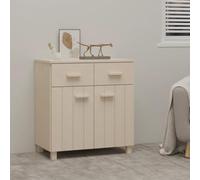 WSJHUHK Mobili,Armadi & Storage,Buffet & Credenze,Credenza HAMAR Marrone Miele 79x40x80 cm Legno massello di pino