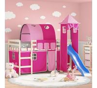 WSJHUHK Mobili,Letti & Accessori,Accessori Bed & Bed,Tende per letto a soppalco con tunnel e torre rosa